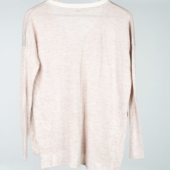 Ladies Wilfred Free Long Sleeve Slit Sides Top - Picture 2 of 3